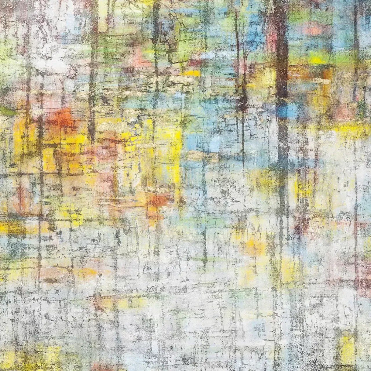 KARE Design Bilder-Acrylbild Abstract Colore 150X150