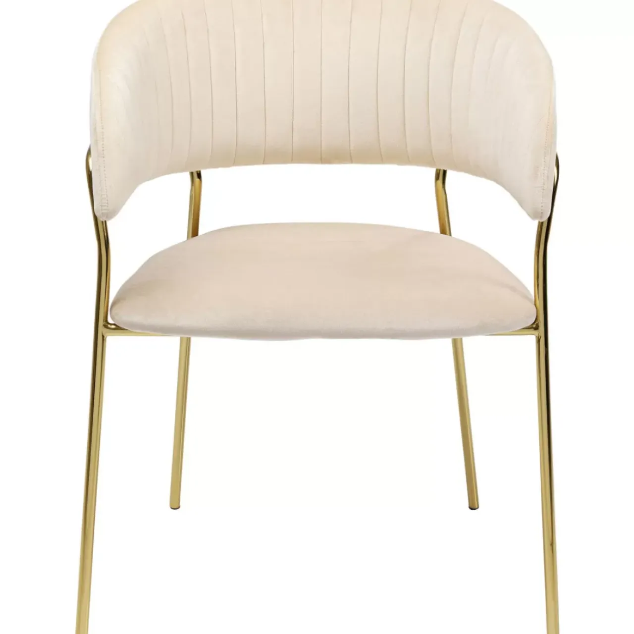 KARE Design Stühle-Armlehnstuhl Belle Creme (2/Set)