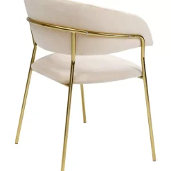 KARE Design Stühle-Armlehnstuhl Belle Creme (2/Set)