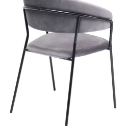 KARE Design Stühle-Armlehnstuhl Belle Grau (2/Set)