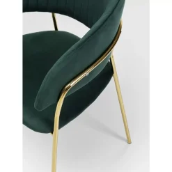 KARE Design Stühle-Armlehnstuhl Belle Grun (2/Set)