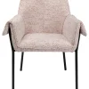 KARE Design Stühle-Armlehnstuhl Bess Beige Flitter