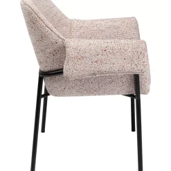 KARE Design Stühle-Armlehnstuhl Bess Beige Flitter