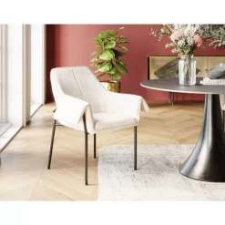 KARE Design Stühle-Armlehnstuhl Bess Creme