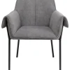 KARE Design Stühle-Armlehnstuhl Bess Grau