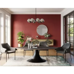 KARE Design Stühle-Armlehnstuhl Bess Grau