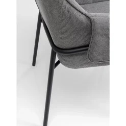 KARE Design Stühle-Armlehnstuhl Bess Grau