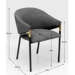 KARE Design Stühle-Armlehnstuhl Boulevard