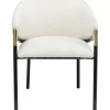 KARE Design Stühle-Armlehnstuhl Boulevard Weis