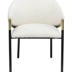 KARE Design Stühle-Armlehnstuhl Boulevard Weis
