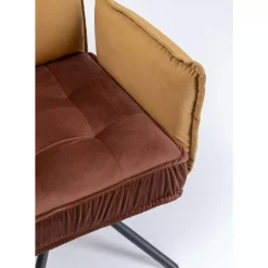 KARE Design Stühle-Armlehnstuhl Chelsea Braun