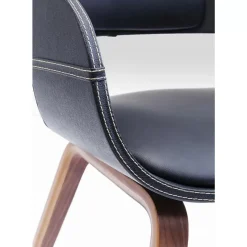 KARE Design Stühle-Armlehnstuhl Costa Walnut