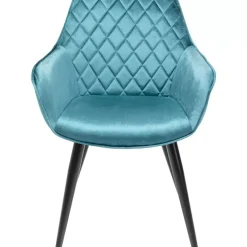 KARE Design Stühle-Armlehnstuhl Harry Blau