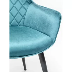 KARE Design Stühle-Armlehnstuhl Harry Blau