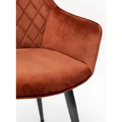 KARE Design Stühle-Armlehnstuhl Harry Rostrot