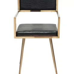 KARE Design Stühle-Armlehnstuhl Jazz Rosegold