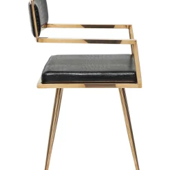 KARE Design Stühle-Armlehnstuhl Jazz Rosegold