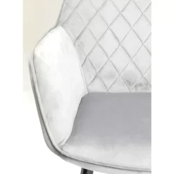 KARE Design Stühle-Armlehnstuhl Kayla Grau