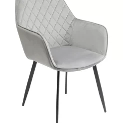 KARE Design Stühle-Armlehnstuhl Kayla Grau