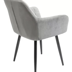 KARE Design Stühle-Armlehnstuhl Kim Grau