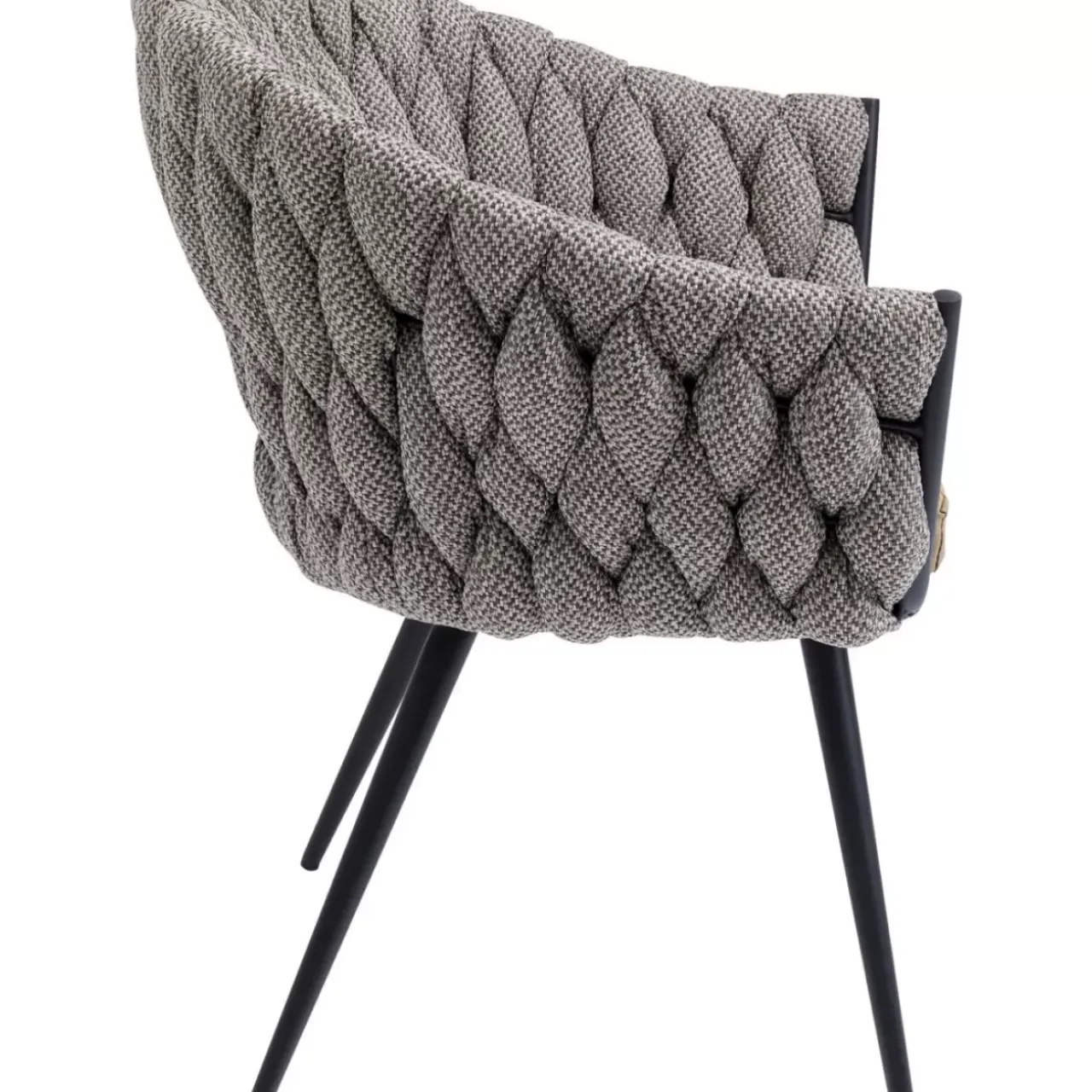 KARE Design Stühle-Armlehnstuhl Knot Tweed