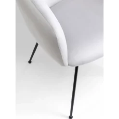 KARE Design Stühle-Armlehnstuhl Lorena Grau