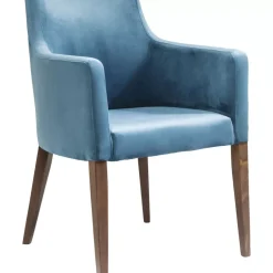 KARE Design Stühle-Armlehnstuhl Mode Velvet Petrol