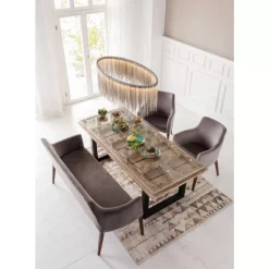 KARE Design Stühle-Armlehnstuhl Mode Velvet Grau