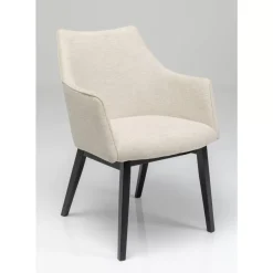 KARE Design Stühle-Armlehnstuhl Modino Creme