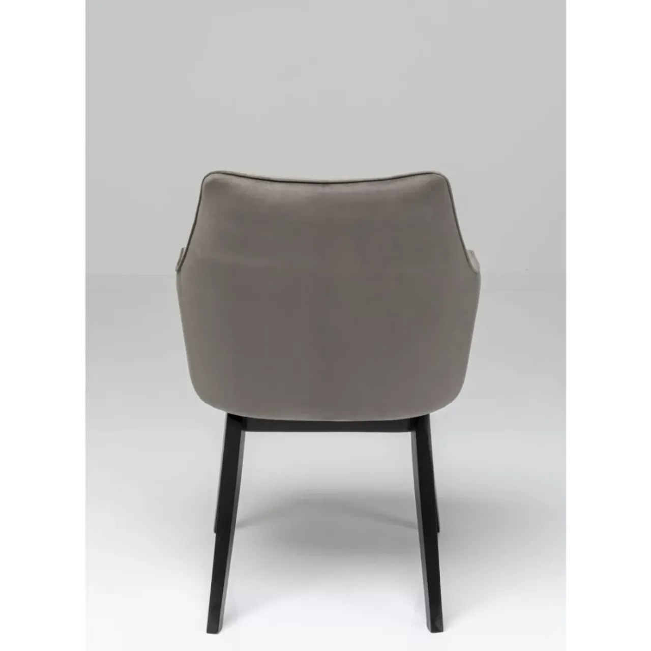 KARE Design Stühle-Armlehnstuhl Modino Velvet Grau