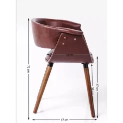 KARE Design Stühle-Armlehnstuhl Monaco Nougat