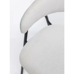 KARE Design Stühle-Armlehnstuhl Olina Grau