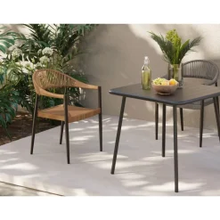 KARE Design Outdoormöbel-Armlehnstuhl Palma Beige