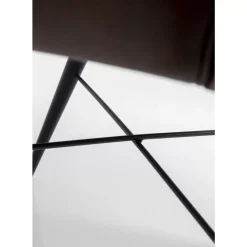 KARE Design Stühle-Armlehnstuhl Rumba Leder Braun