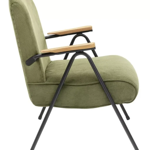KARE Design Sessel-Armlehnstuhl Ryan Grun