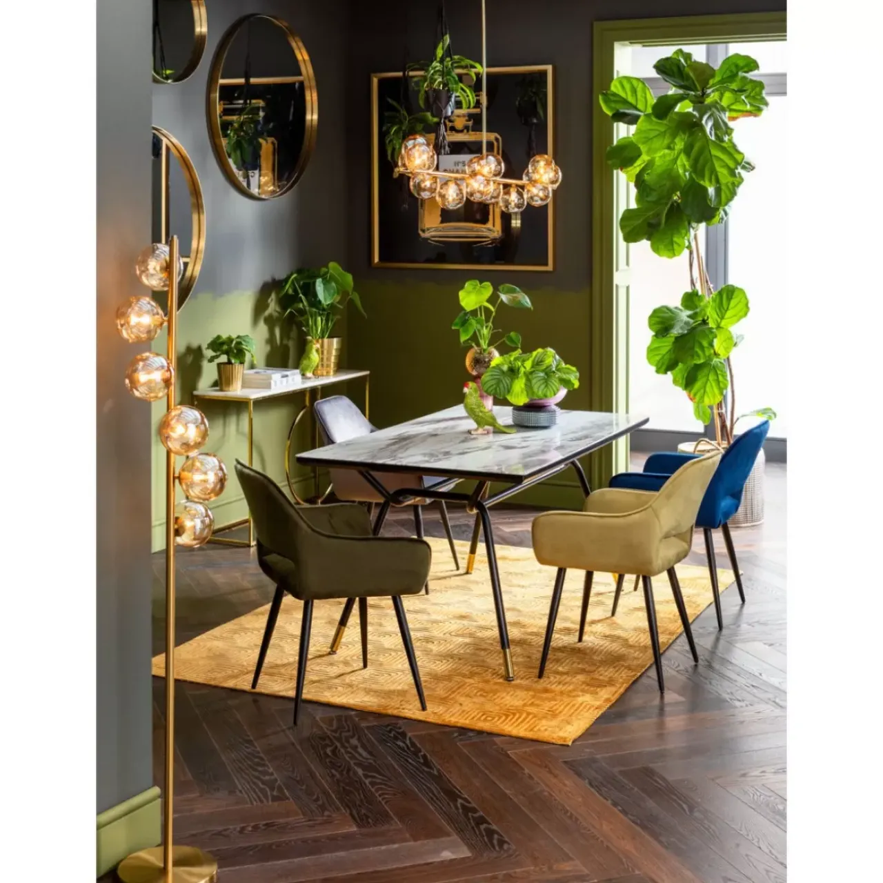 KARE Design Stühle-Armlehnstuhl San Francisco Blau