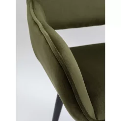 KARE Design Stühle-Armlehnstuhl San Francisco Dunkelgrun