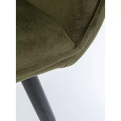 KARE Design Stühle-Armlehnstuhl San Francisco Dunkelgrun