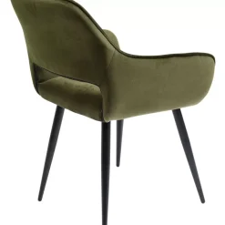 KARE Design Stühle-Armlehnstuhl San Francisco Dunkelgrun