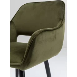 KARE Design Stühle-Armlehnstuhl San Francisco Dunkelgrun