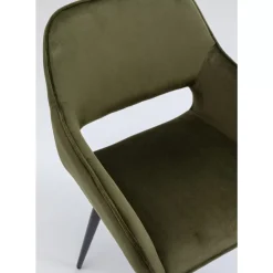 KARE Design Stühle-Armlehnstuhl San Francisco Dunkelgrun