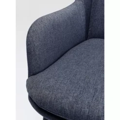 KARE Design Stühle-Armlehnstuhl Thea Dunkelgrau