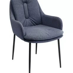 KARE Design Stühle-Armlehnstuhl Thea Dunkelgrau