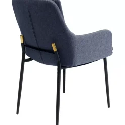 KARE Design Stühle-Armlehnstuhl Thea Dunkelgrau