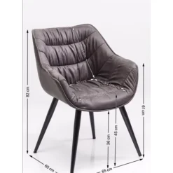 KARE Design Stühle-Armlehnstuhl Thelma