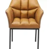 KARE Design Stühle-Armlehnstuhl Thinktank Braun