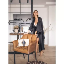 KARE Design Stühle-Armlehnstuhl Thinktank Braun