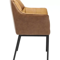 KARE Design Stühle-Armlehnstuhl Thinktank Braun