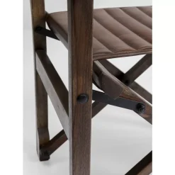 KARE Design Stühle-Armlehnstuhl Twist Leder Braun