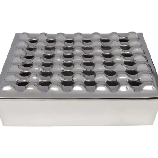 KARE Design Ascher-Ascher Soho Square Silber 25X25Cm